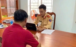 Xử phạt tài xế vượt ẩu trên đèo Khánh Lê, suýt gây tai nạn với xe đối diện