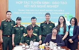 Xanh SM hợp tác đào tạo tài xế và tuyển dụng bộ đội xuất ngũ