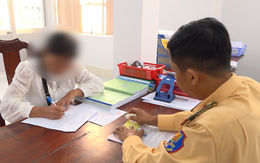 Phạt nữ tài xế chạy ngược chiều trên quốc lộ 19 triệu đồng