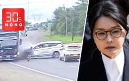 Bản tin 30s nóng: Tai nạn liên hoàn trước xe cảnh sát; Cựu đệ nhất phu nhân Hàn Quốc bị giam giữ