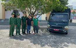 Rái cá quý hiếm 'đi lạc' vào doanh trại bộ đội biên phòng