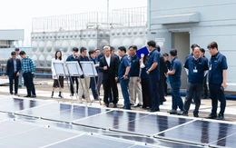 Nhà máy Samsung tại Việt Nam chính thức dùng điện mặt trời