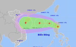 Áp thấp nhiệt đới vào Biển Đông trong 24 giờ tới