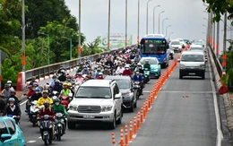 Cấm cầu Bình Triệu 1 lúc 9h sáng nay để tránh giờ cao điểm