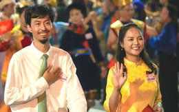 Tiểu đội trưởng Tạ, Cường trong phim Mưa đỏ cùng Đen Vâu, Hoàng Thùy Linh sơ duyệt diễu hành 2-9