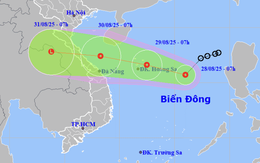 Áp thấp nhiệt đới khả năng ảnh hưởng miền Trung, từ Huế trở ra Bắc Bộ mưa lớn hai ngày