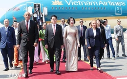 Chủ tịch nước Lương Cường bắt đầu chuyến thăm cấp Nhà nước Cộng hòa Ai Cập