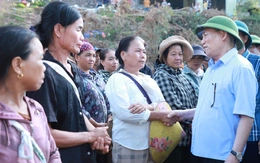 Phó thủ tướng Hồ Đức Phớc: Không để người dân vùng lũ đứt bữa, thiếu chỗ ở