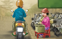 Địa phận của xe xăng đến đây là hết!