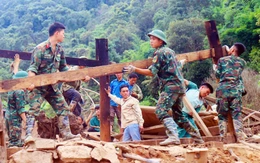 Xây bản mới cho dân vùng lũ Điện Biên