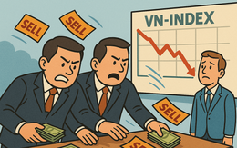 Nhóm nào 'xả hàng' phiên VN-Index như tàu lượn, thanh khoản 86.000 tỉ đồng?