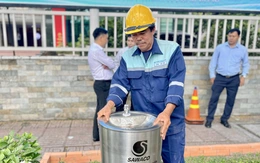 Phường Xuân Hòa lắp 4 trụ uống nước tại vòi, mát lòng người đi đường ngày nắng nóng