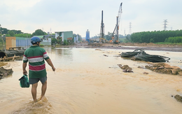 Thi công cao tốc Biên Hòa - Vũng Tàu gây ngập nhà dân ở Đồng Nai