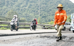 Đang thảm nhựa đèo Bảo Lộc, khuyến cáo hạn chế qua lại và tuyến đường thay thế