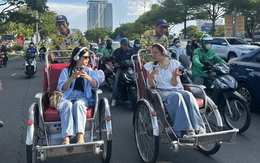 Xích lô Đà Nẵng trang bị công nghệ thuyết minh 15 thứ tiếng