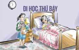 Đã giảm tải nhưng vẫn phải học thứ Bảy