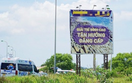 Xuất hiện bảng quảng cáo cá cược trên đại lộ nối Nha Trang - Cam Ranh