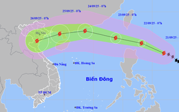 Siêu bão Ragasa vào Biển Đông sẽ mạnh cấp 17, khả năng ảnh hưởng trực tiếp Bắc Bộ