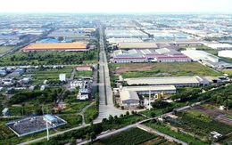 Flycam đường Hải Sơn - Tân Đô của Tây Ninh chờ kết nối đường Võ Văn Kiệt nối dài của TP.HCM