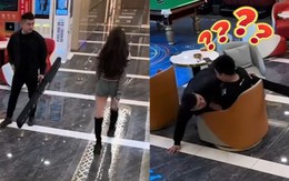 Thanh niên bỗng 'yếu đuối' trước 'cái đẹp'