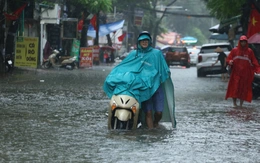 Dự báo Hà Nội mưa to sáng nay, cảnh báo ngập úng