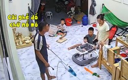 Chồng xanh mặt vì bị vợ dọa