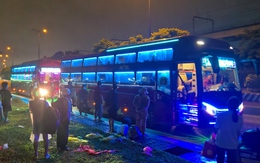 Tái diễn xe hợp đồng 'trá hình' gây mất an ninh trật tự tại TP.HCM