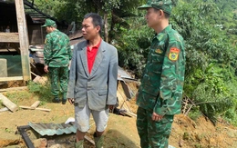 Đang ngủ, hai gia đình tá hỏa vì nhà cửa bị sập lúc 1h sáng