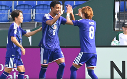Cùng 6 điểm như Việt Nam, U23 Nhật Bản đã giành vé vào tứ kết Giải U23 châu Á