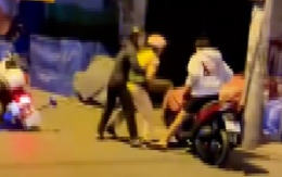 Xác minh clip người đi xe máy ngăn cản cảnh sát giao thông ở phường Bảy Hiền