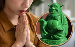 Thờ bức tượng suốt 4 năm mới phát hiện là nhân vật hoạt hình