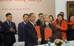 Vì sao Hội Mỹ thuật Việt Nam trao tặng toàn bộ bộ sưu tập hàng ngàn tác phẩm?