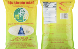 Phát hiện công ty chia gạo từ bao 50kg sang các bao 10kg mang thương hiệu ST25, Sén Cù…