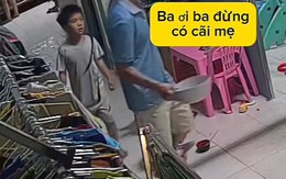 Con trai nhắc nhở ba 'đừng cãi mẹ vì mẹ là của ba'