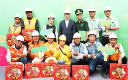 Trao quà Tết cho 2.000 công nhân làm dự án đón APEC 2027 ở Phú Quốc