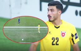 Màn ăn mừng đáng... buồn nhất sự nghiệp thủ môn U23 Jordan