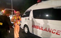 Giấy phép hết hạn vẫn lái xe cấp cứu, tài xế và chủ xe bị phạt 77 triệu đồng