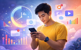 Một năm trôi qua, chiếc điện thoại ở bên chúng ta bao lâu mỗi ngày?