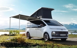 Nhà di động điện Hyundai cùng cỡ Kia Carnival, chạy 400km/sạc, thiết kế như phi thuyền không gian