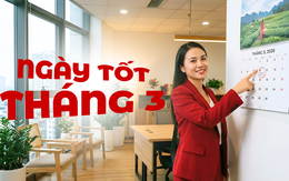 Ngày âm lịch hôm nay và ngày tốt trong tháng 3 năm 2026: Động thổ, cưới hỏi, xây nhà, khai trương