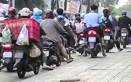 Tra cứu 138 xe máy vi phạm chạy trên vỉa hè đường Quang Trung thuộc phường Gò Vấp, An Hội Tây