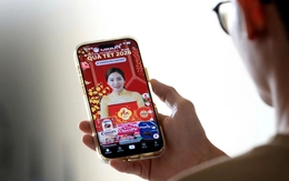 'Tiểu thương AI' livestream khuấy động mùa Tết
