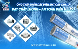 Ống thép EMT Cát Vạn Lợi chuẩn ANSI C80.3