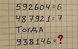 Câu đố tư duy logic khiến nhiều người lớn 'bó tay'