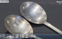 Giá bạc tăng dựng đứng, người Hàn rủ nhau 'mở tủ bếp săn kho báu'