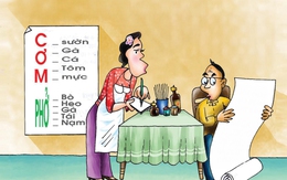 Ăn cơm với muối cho lành