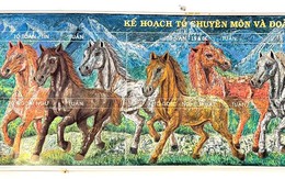 Cô giáo dạy mỹ thuật tiếp tục gây sốt vì vẽ linh vật ngựa quá 'thần thái'