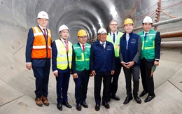 Chủ tịch Hội đồng châu Âu thăm dự án metro số 3 Hà Nội