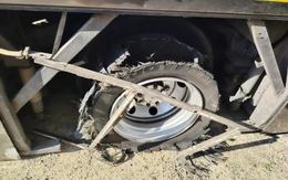 CSGT cảnh báo tai nạn do nổ lốp khi chạy trên cao tốc dịp cận Tết Nguyên đán 2026