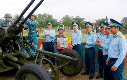 Trung đoàn pháo phòng không chủ lực miền Trung chuẩn bị cho bộ đội đón Tết